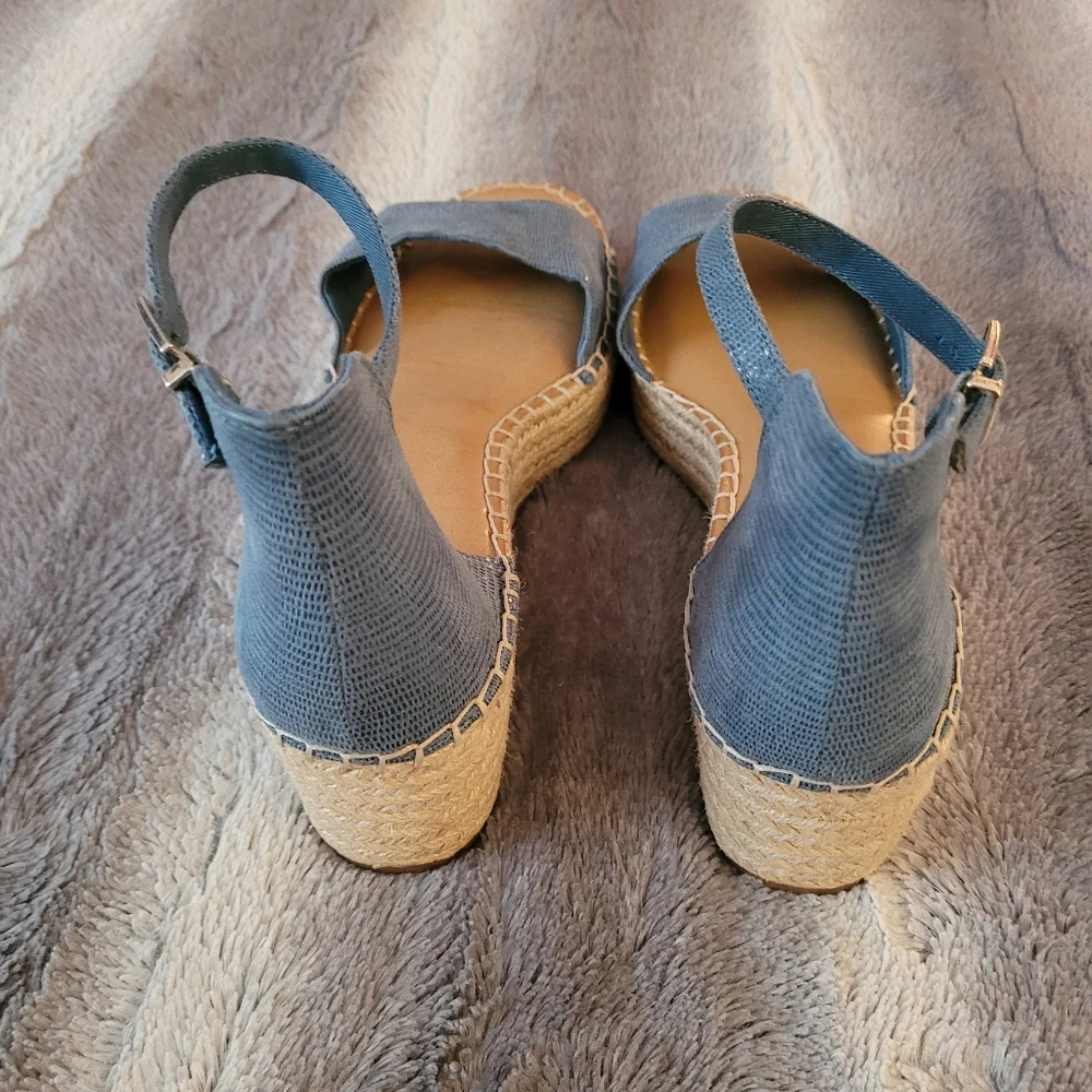 Espadrille Wedge Sandals NWOT Size 9.5